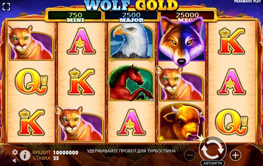 Обзор игрового автомата Wolf Gold от Pragmatic Play
