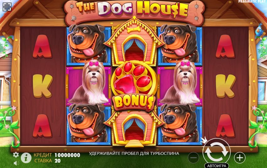 Обзор игрового автомата The Dog House от Pragmatic Play