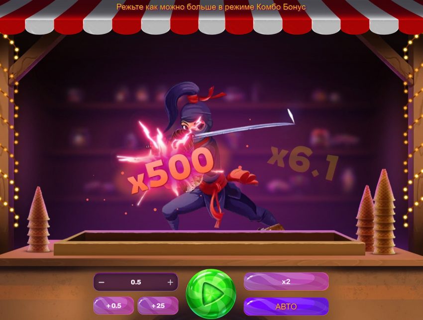 Обзор игрового автомата Ninja Crash от Galaxsys
